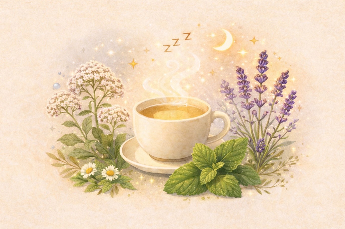 Hrnek s čajem a bylinkami